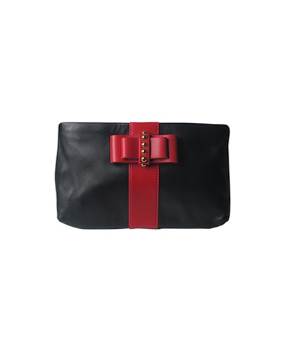 Louboutin Sweet Charity Bow Clutch, front view